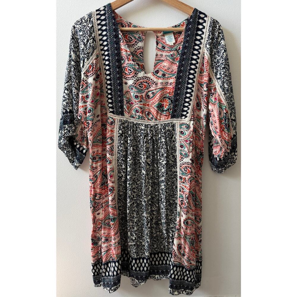Sundance Everyday Dream Paisley boho dress women's size M - Picture 2 of 6